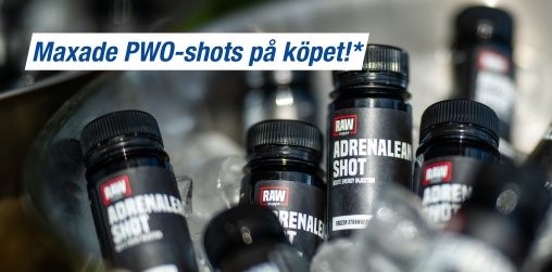 F� 6 st RAW Adrenalean Shot n�r du handlar f�r 600 kr fr�n RAW Supps